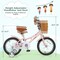 Kids Bike Adjustable Bicycle with Reflectors and Bell for Children 4-8 Years Old